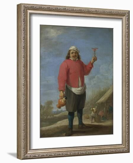 Autumn (From the Series the Four Season), C. 1644-David Teniers the Younger-Framed Giclee Print