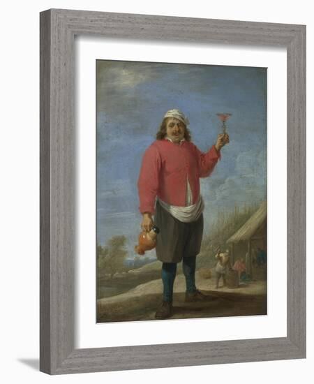 Autumn (From the Series the Four Season), C. 1644-David Teniers the Younger-Framed Giclee Print