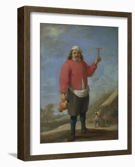 Autumn (From the Series the Four Season), C. 1644-David Teniers the Younger-Framed Giclee Print