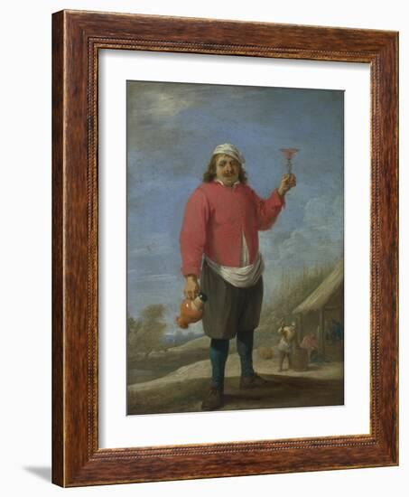 Autumn (From the Series the Four Season), C. 1644-David Teniers the Younger-Framed Giclee Print