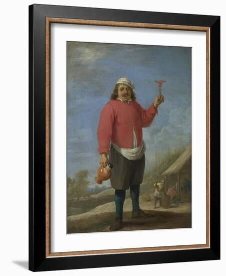 Autumn (From the Series the Four Season), C. 1644-David Teniers the Younger-Framed Giclee Print