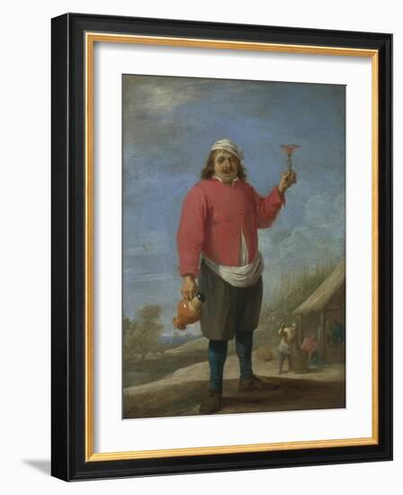 Autumn (From the Series the Four Season), C. 1644-David Teniers the Younger-Framed Giclee Print