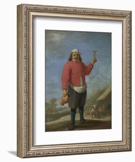 Autumn (From the Series the Four Season), C. 1644-David Teniers the Younger-Framed Giclee Print