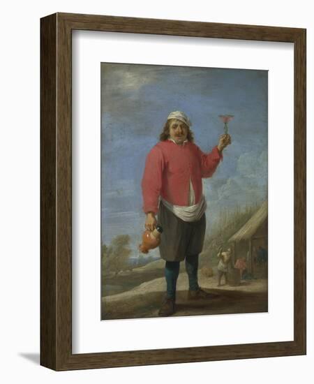 Autumn (From the Series the Four Season), C. 1644-David Teniers the Younger-Framed Giclee Print