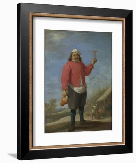 Autumn (From the Series the Four Season), C. 1644-David Teniers the Younger-Framed Giclee Print