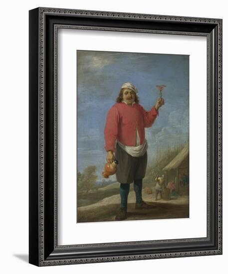 Autumn (From the Series the Four Season), C. 1644-David Teniers the Younger-Framed Giclee Print