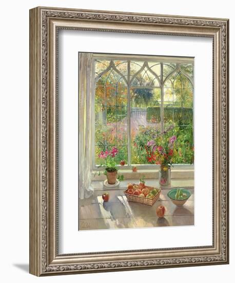 Autumn Fruit and Flowers, 2001-Timothy Easton-Framed Giclee Print