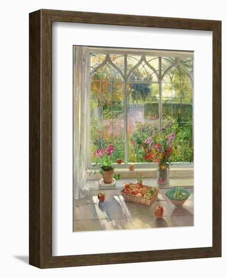 Autumn Fruit and Flowers, 2001-Timothy Easton-Framed Giclee Print