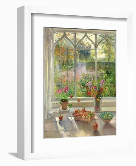 Autumn Fruit and Flowers, 2001-Timothy Easton-Framed Giclee Print