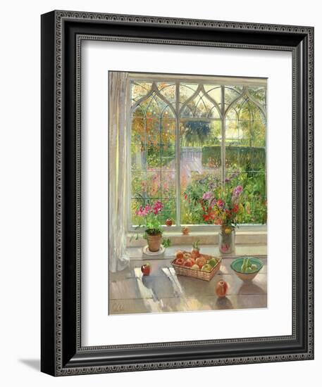 Autumn Fruit and Flowers, 2001-Timothy Easton-Framed Giclee Print