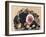 Autumn Fruit-Currier & Ives-Framed Giclee Print