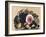 Autumn Fruit-Currier & Ives-Framed Giclee Print