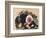 Autumn Fruit-Currier & Ives-Framed Giclee Print