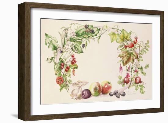 Autumn Garland-Alison Cooper-Framed Giclee Print