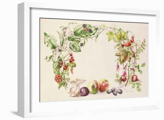 Autumn Garland-Alison Cooper-Framed Giclee Print