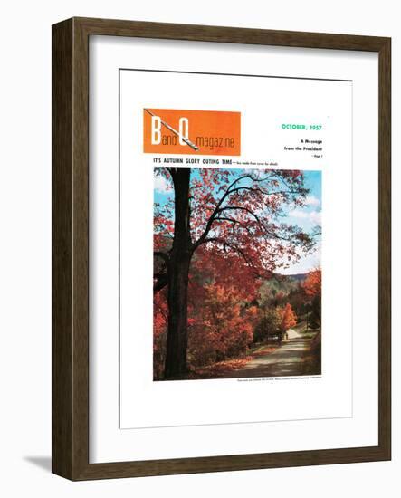 Autumn Glory-M.E. Warren-Framed Giclee Print