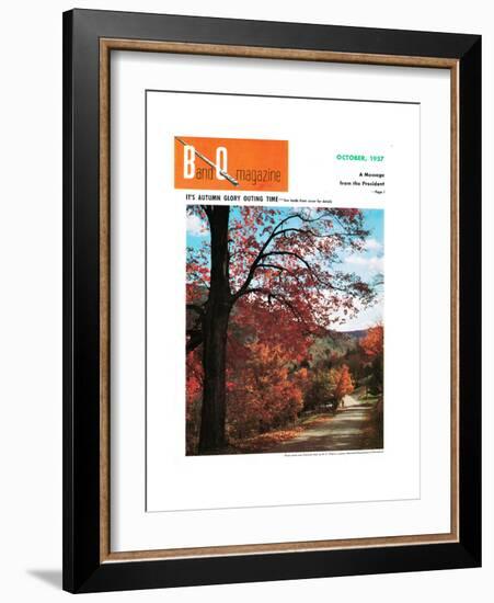 Autumn Glory-M.E. Warren-Framed Giclee Print