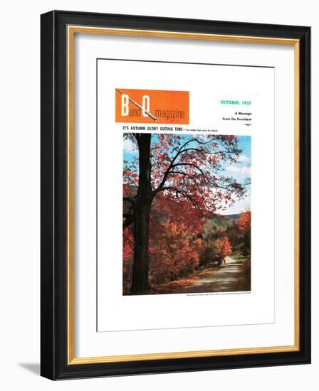 Autumn Glory-M.E. Warren-Framed Giclee Print