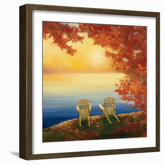 Autumn Glow II-Julia Purinton-Framed Art Print