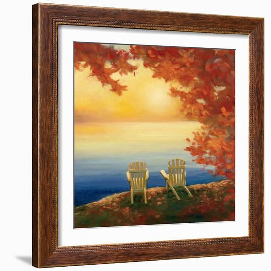 Autumn Glow II-Julia Purinton-Framed Art Print