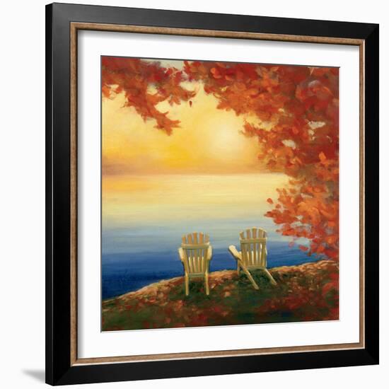 Autumn Glow II-Julia Purinton-Framed Art Print