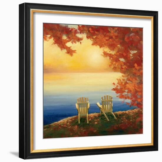 Autumn Glow II-Julia Purinton-Framed Art Print