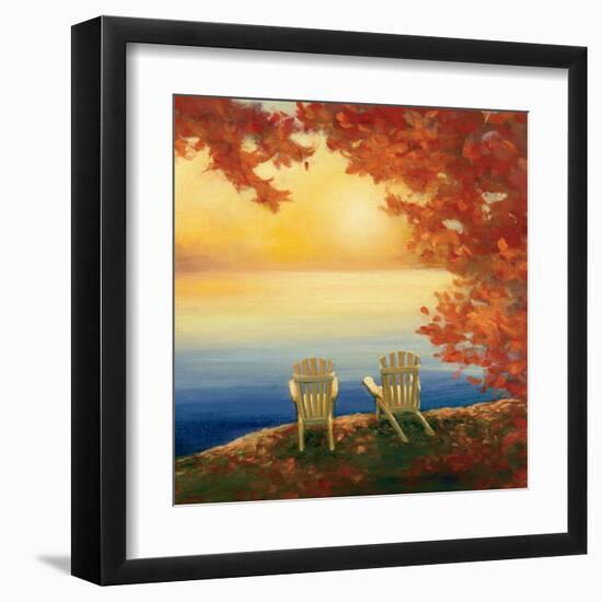 Autumn Glow II-Julia Purinton-Framed Art Print