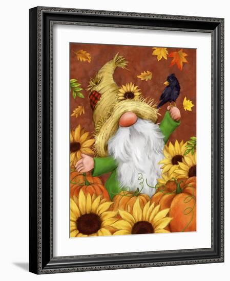 Autumn Gnome-MAKIKO-Framed Giclee Print