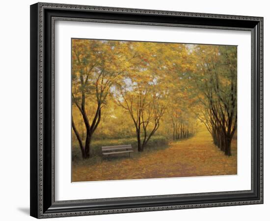 Autumn Gold-Diane Romanello-Framed Art Print