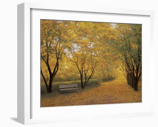 Autumn Gold-Diane Romanello-Framed Art Print