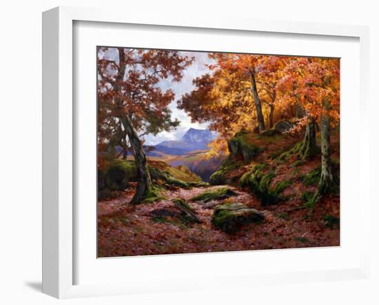 Autumn Gold-Alfred Oliver-Framed Giclee Print