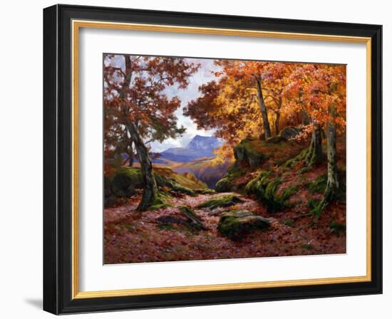 Autumn Gold-Alfred Oliver-Framed Giclee Print