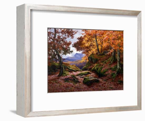 Autumn Gold-Alfred Oliver-Framed Premium Giclee Print