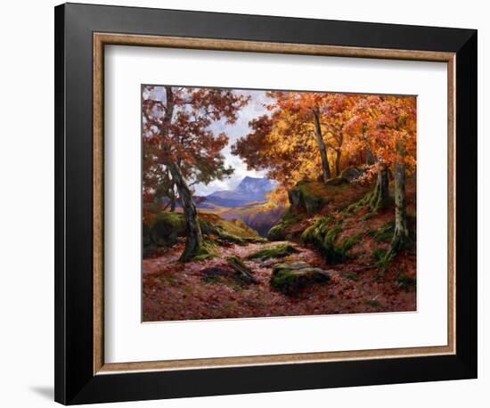 Autumn Gold-Alfred Oliver-Framed Premium Giclee Print