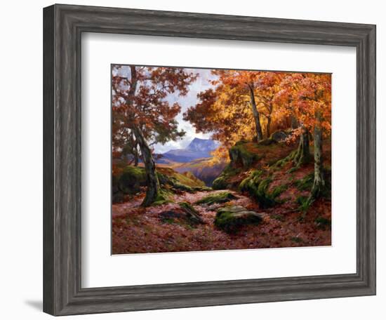 Autumn Gold-Alfred Oliver-Framed Giclee Print