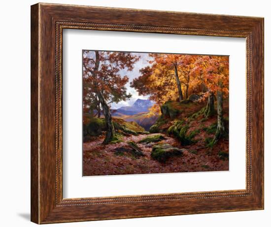 Autumn Gold-Alfred Oliver-Framed Giclee Print