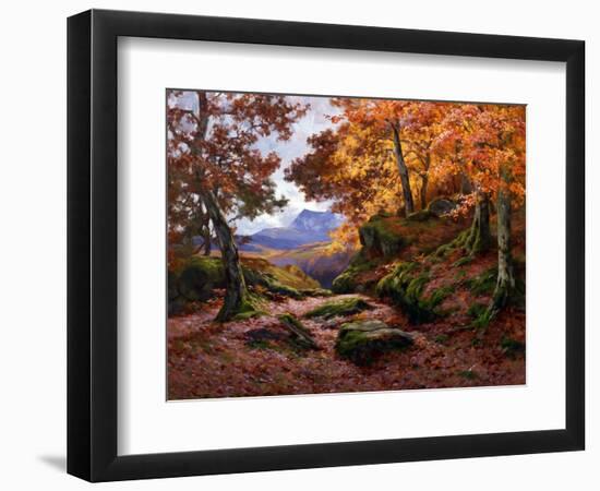 Autumn Gold-Alfred Oliver-Framed Giclee Print