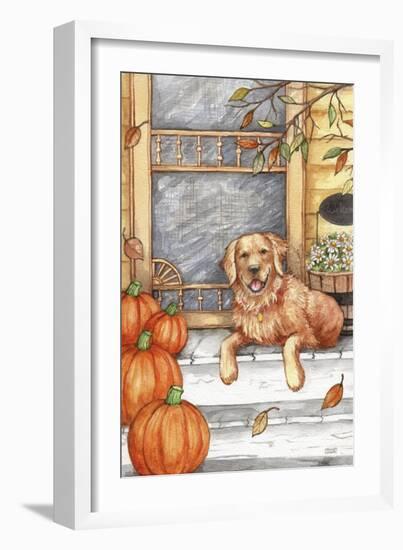 Autumn Golden Welcome-Melinda Hipsher-Framed Giclee Print