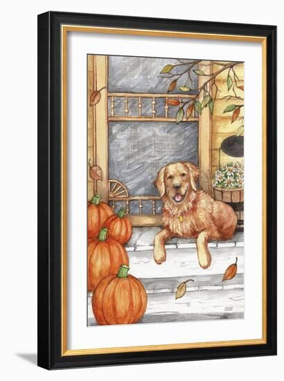 Autumn Golden Welcome-Melinda Hipsher-Framed Giclee Print