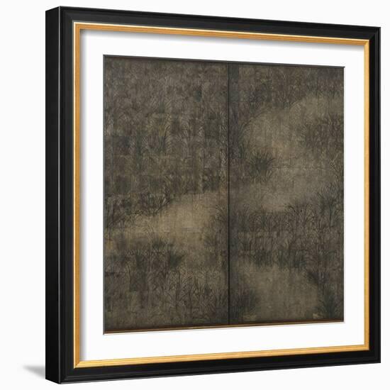 Autumn Grass, Edo Period-Suzuki Kiitsu-Framed Giclee Print