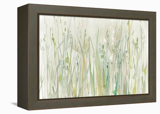 Autumn Grass Green-Avery Tillmon-Framed Stretched Canvas