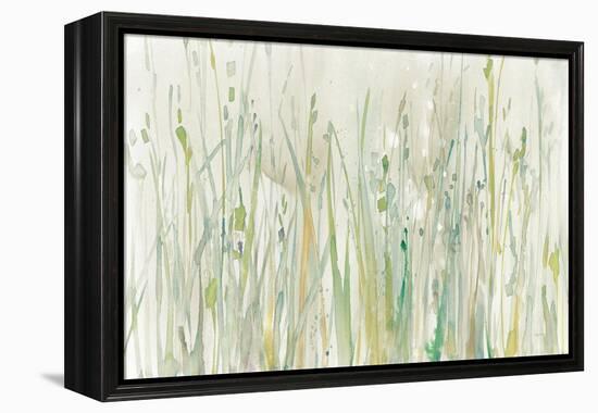 Autumn Grass Green-Avery Tillmon-Framed Stretched Canvas