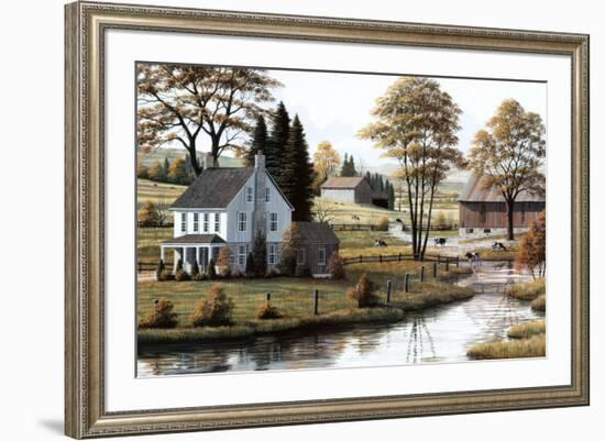 Autumn Grazing-Bill Saunders-Framed Art Print