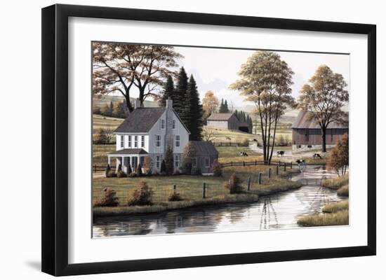 Autumn Grazing-Bill Saunders-Framed Giclee Print