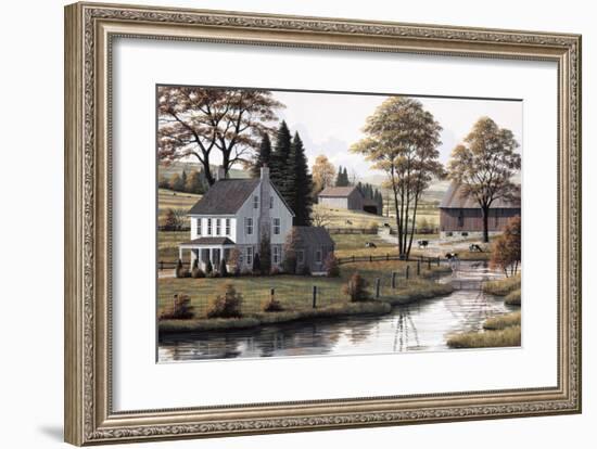 Autumn Grazing-Bill Saunders-Framed Giclee Print