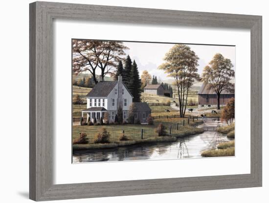 Autumn Grazing-Bill Saunders-Framed Giclee Print