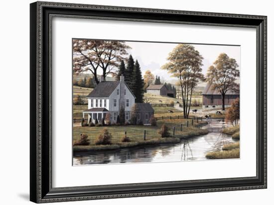 Autumn Grazing-Bill Saunders-Framed Giclee Print