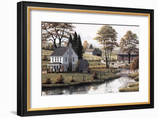 Autumn Grazing-Bill Saunders-Framed Giclee Print