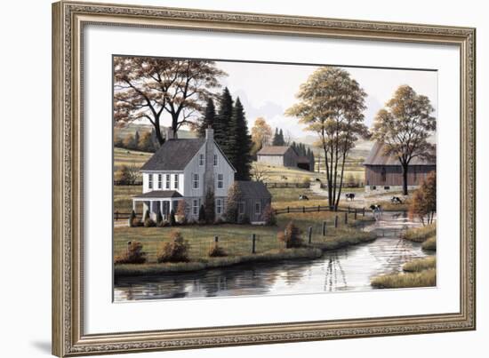 Autumn Grazing-Bill Saunders-Framed Giclee Print