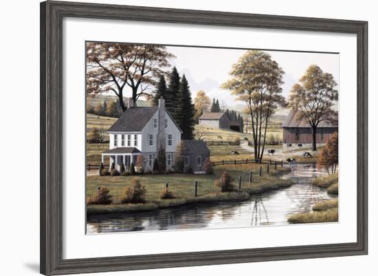 Autumn Grazing-Bill Saunders-Framed Giclee Print